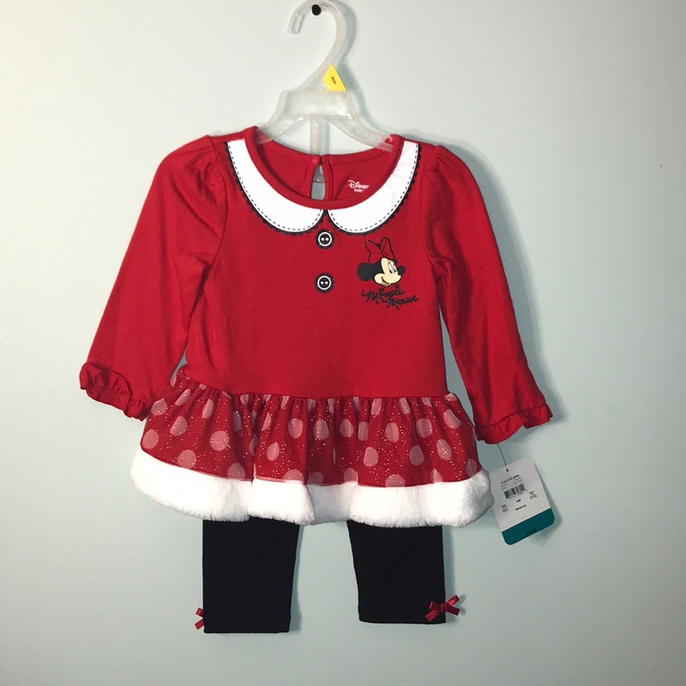 Minnie Mouse outfit NWT